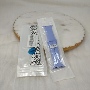 Set Of 2 Women's 42/44mm Smart Watch Apple Watch Removable Wrist Bands